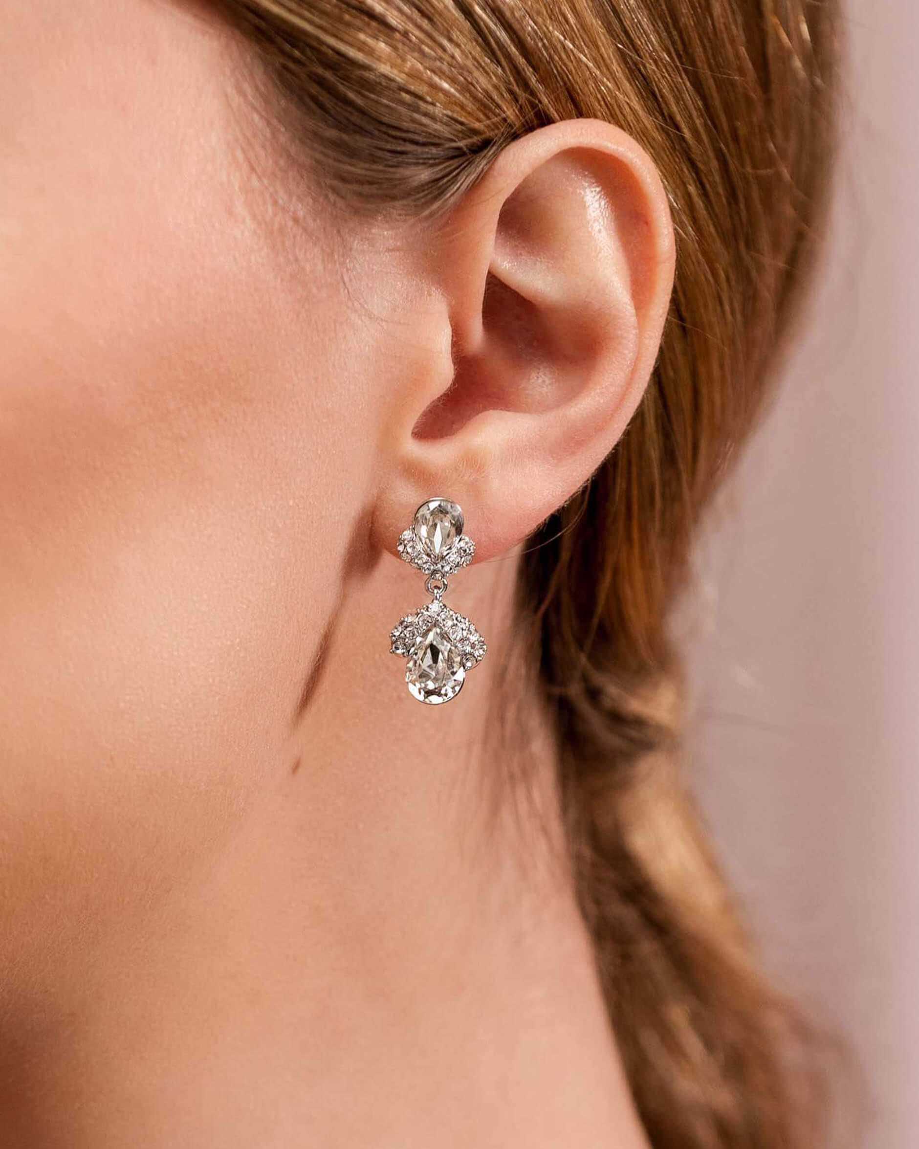 Petite Grace korvakorut silvershade