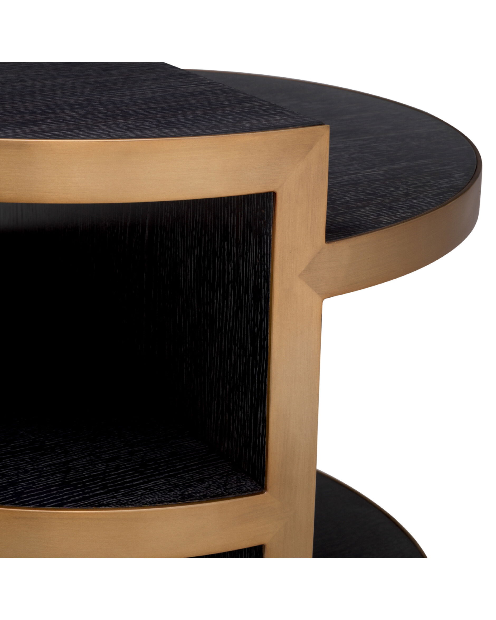 Nilo sidobord charcoal grey