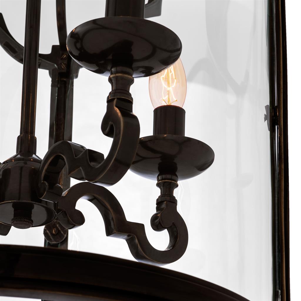 Albergo Taklampa Brons/svart OUTLET