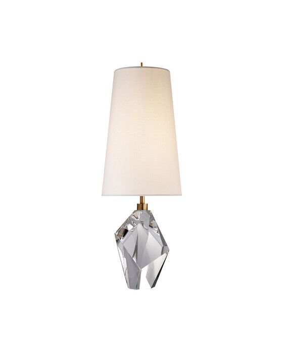 Visual Comfort Halcyon Accent bordslampa crystal