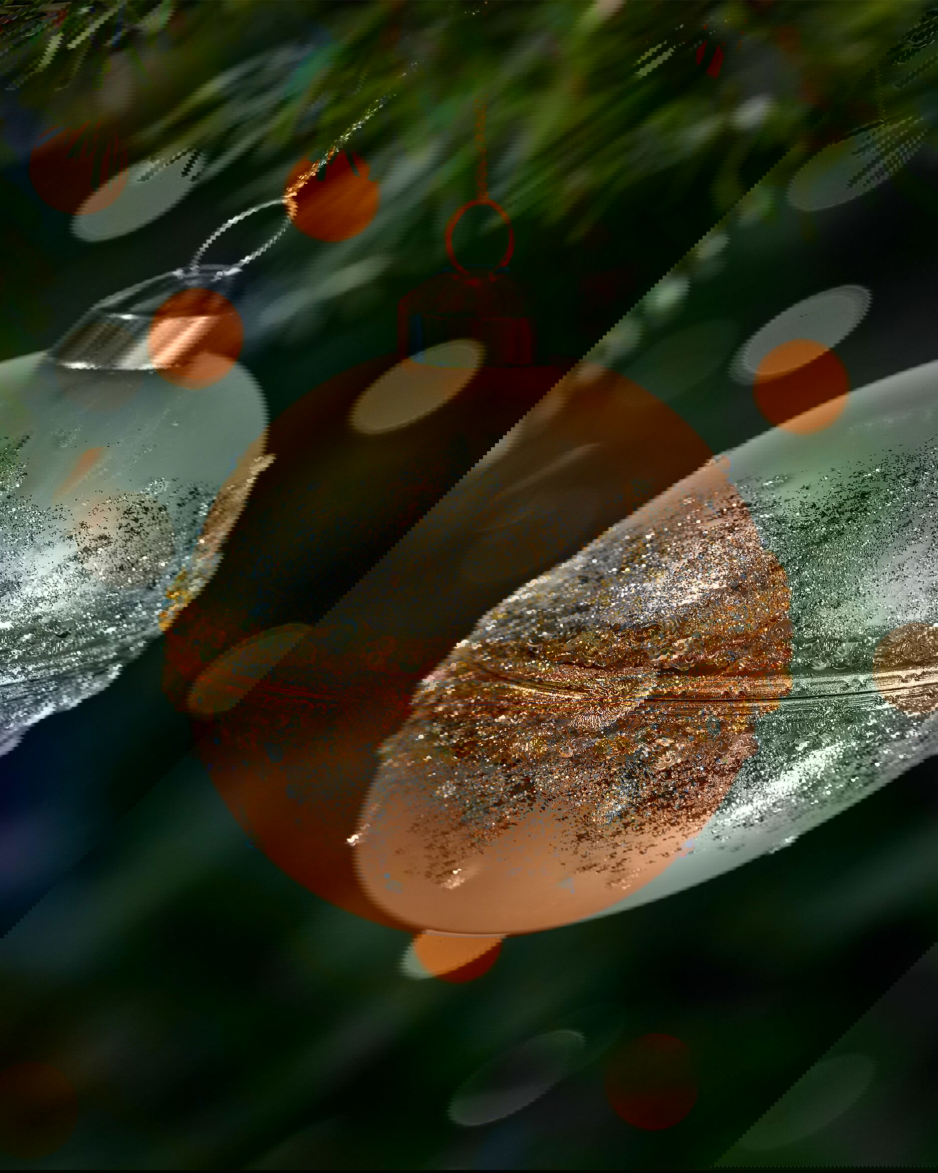 Tyne julkula öppningsbar guld 9cm