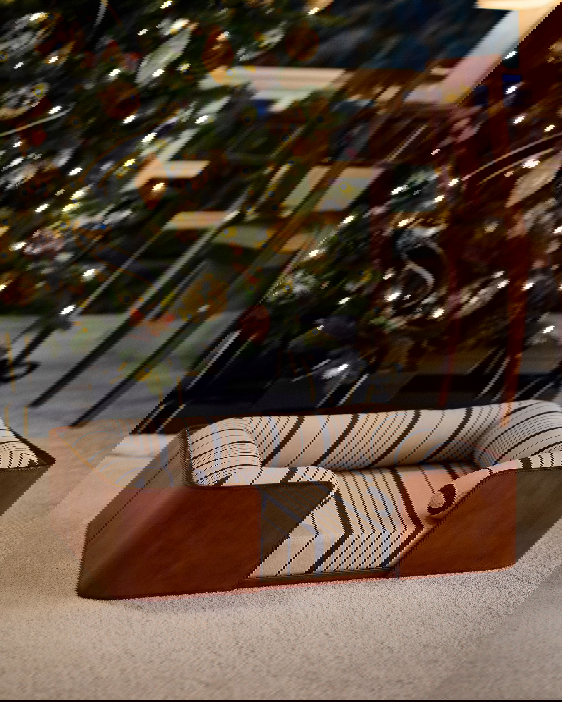 Kensington Hundebett Antibes Stripe