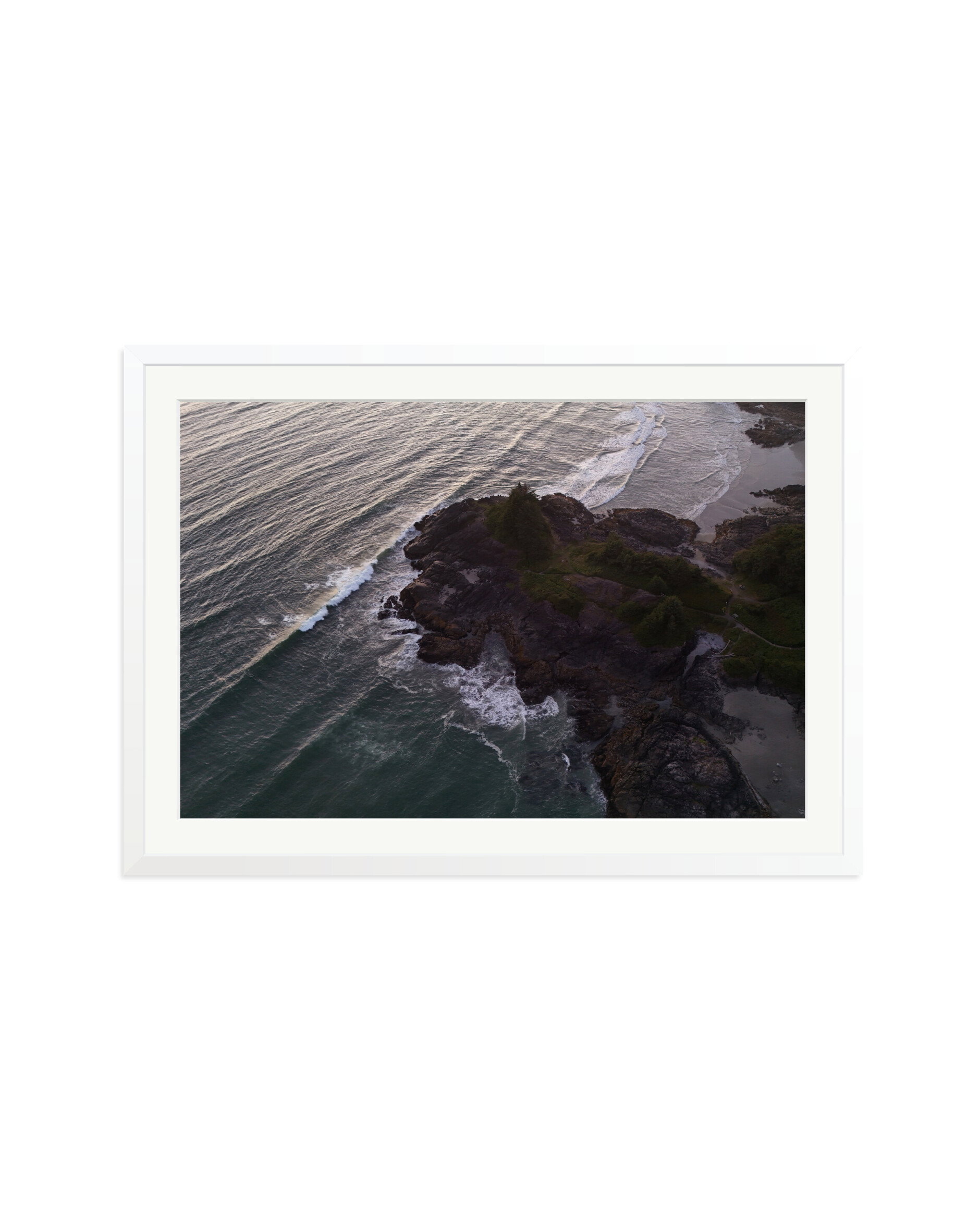 The Point at Nightfall White / XXL