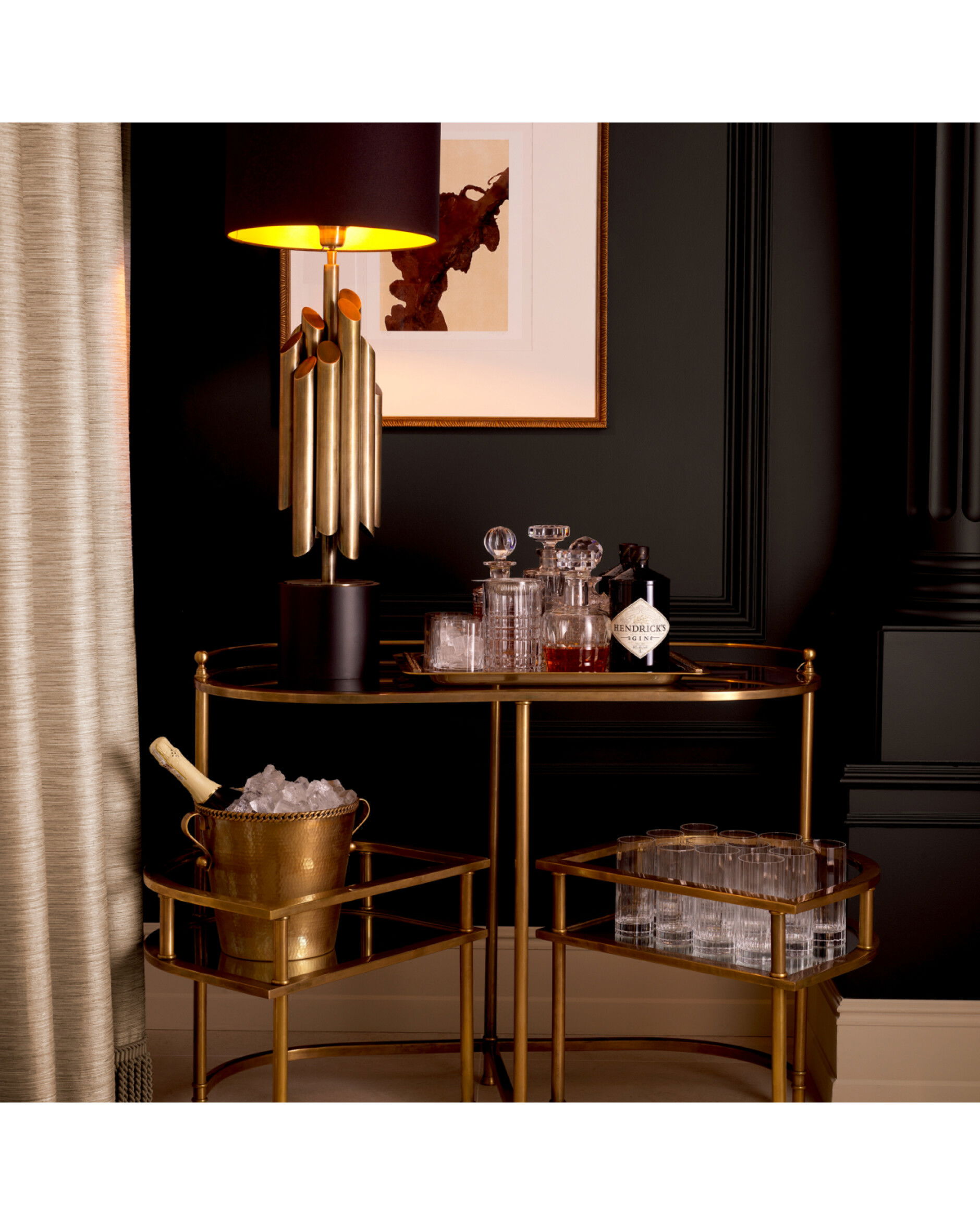 Impression Authentique Mirage & Rêverie by Bruno Bijaksic Set of 2