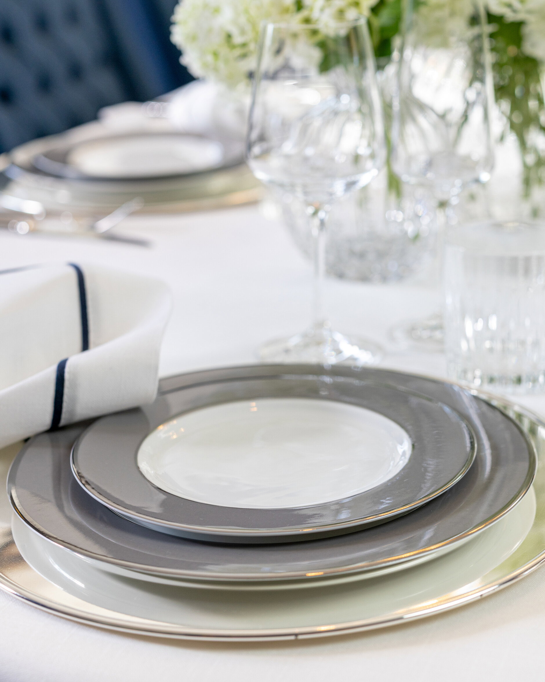 Fairmont Side Plate Grey 6-pack