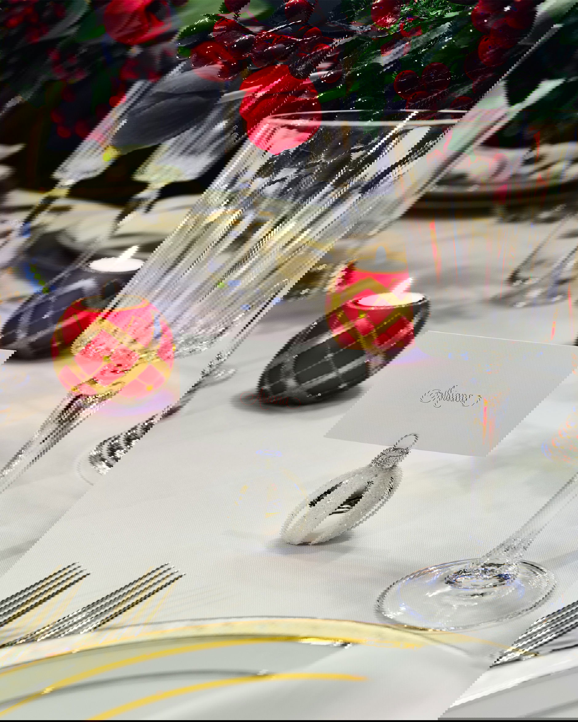 Finn naamkaartjeshouder wit 6-Pack