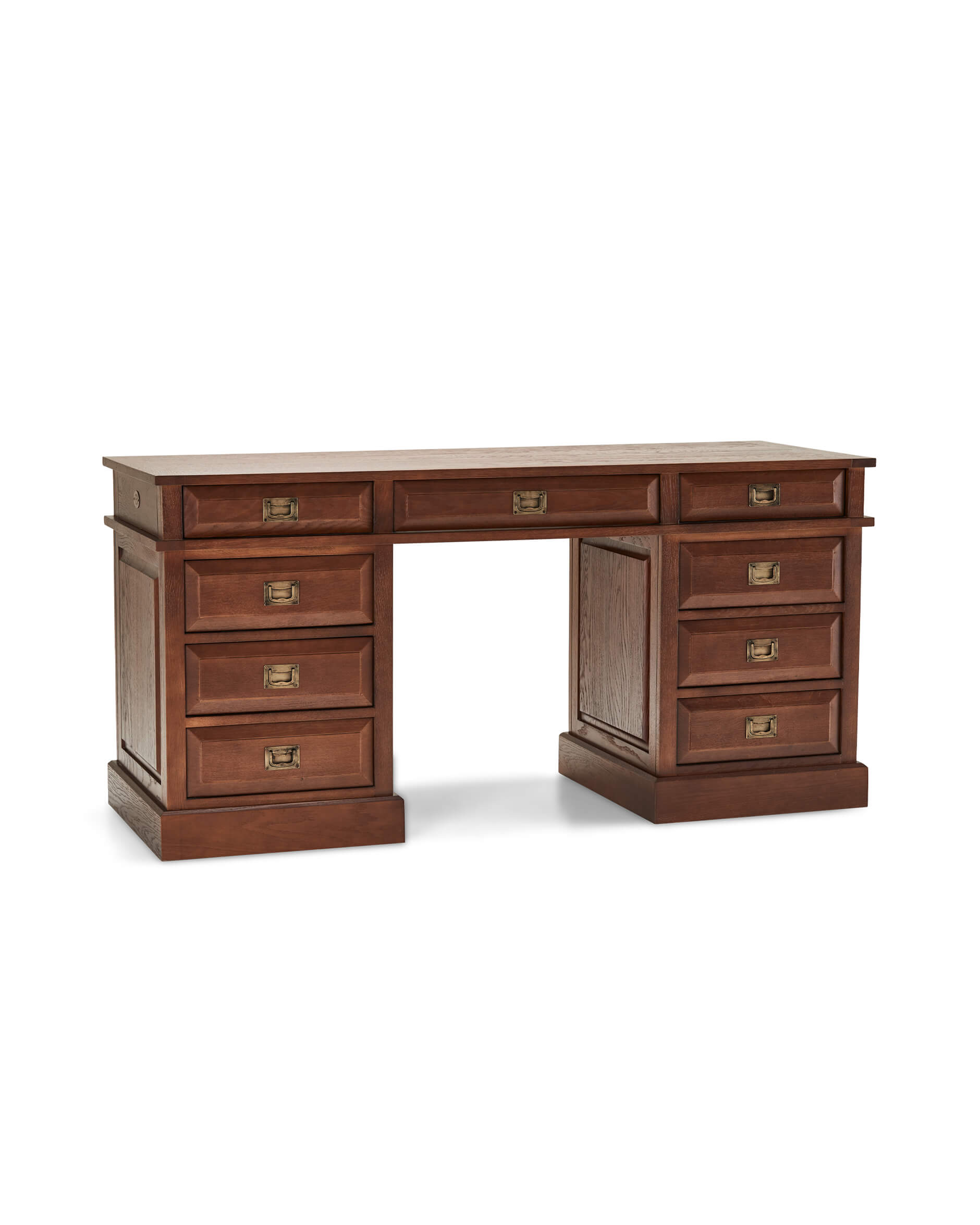 Wall Street skrivbord noble newport brown