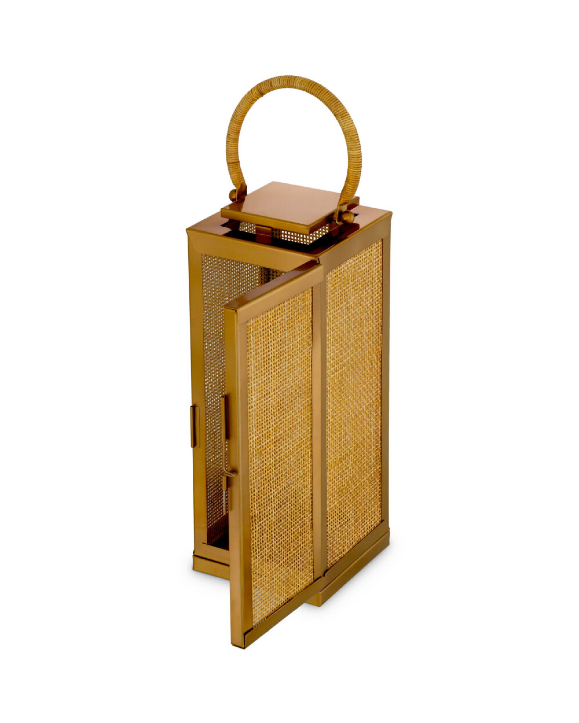 Georgian kynttilälyhty messinki