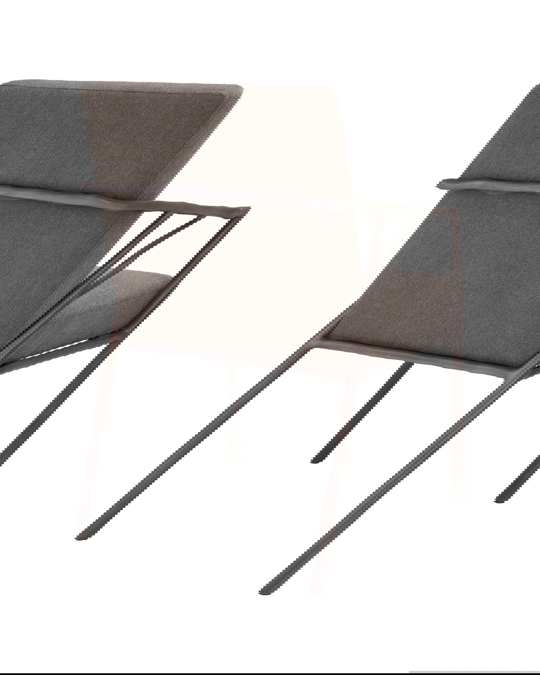 Antico stol abrasia grå