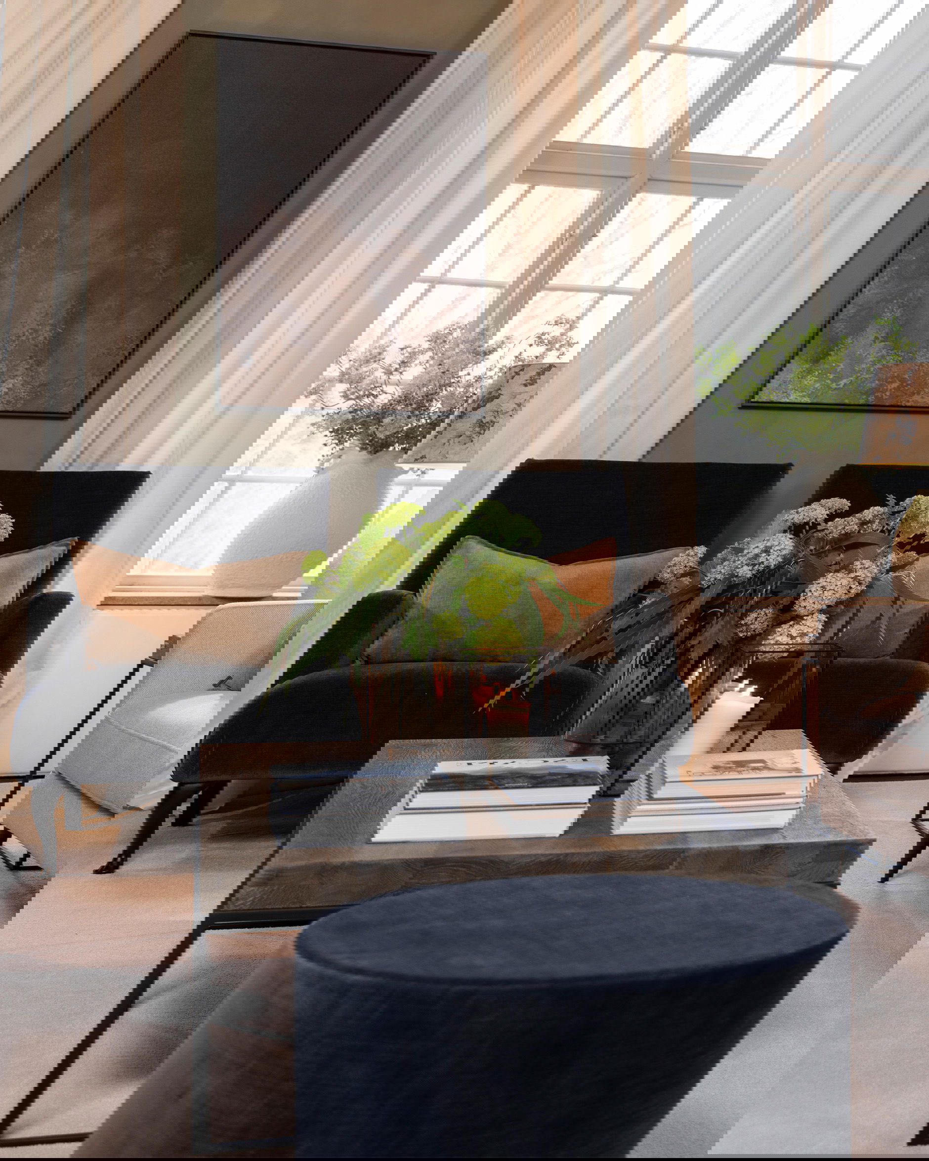 Langford fauteuil gabby blue