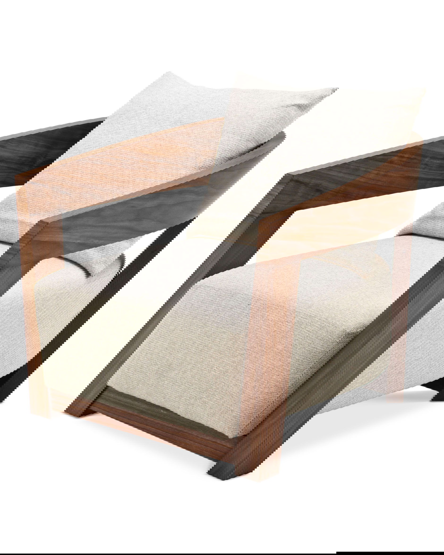 Rubautelli fåtölj valnöt