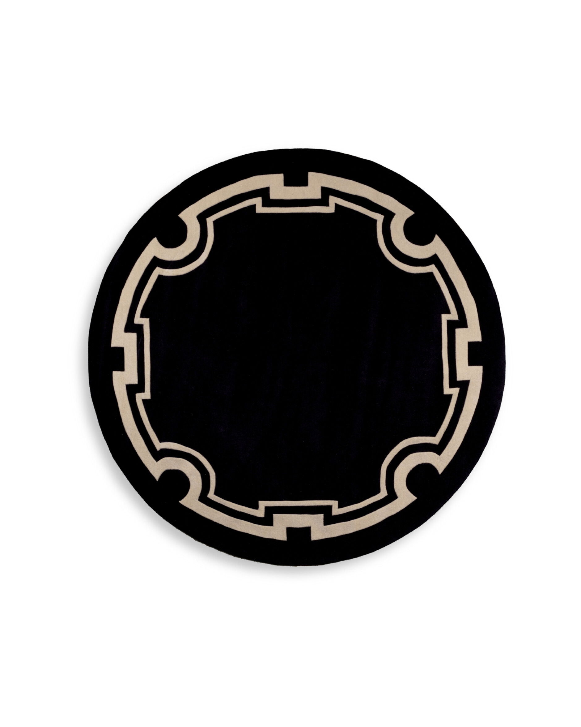 Palazzo matta svart/off-white