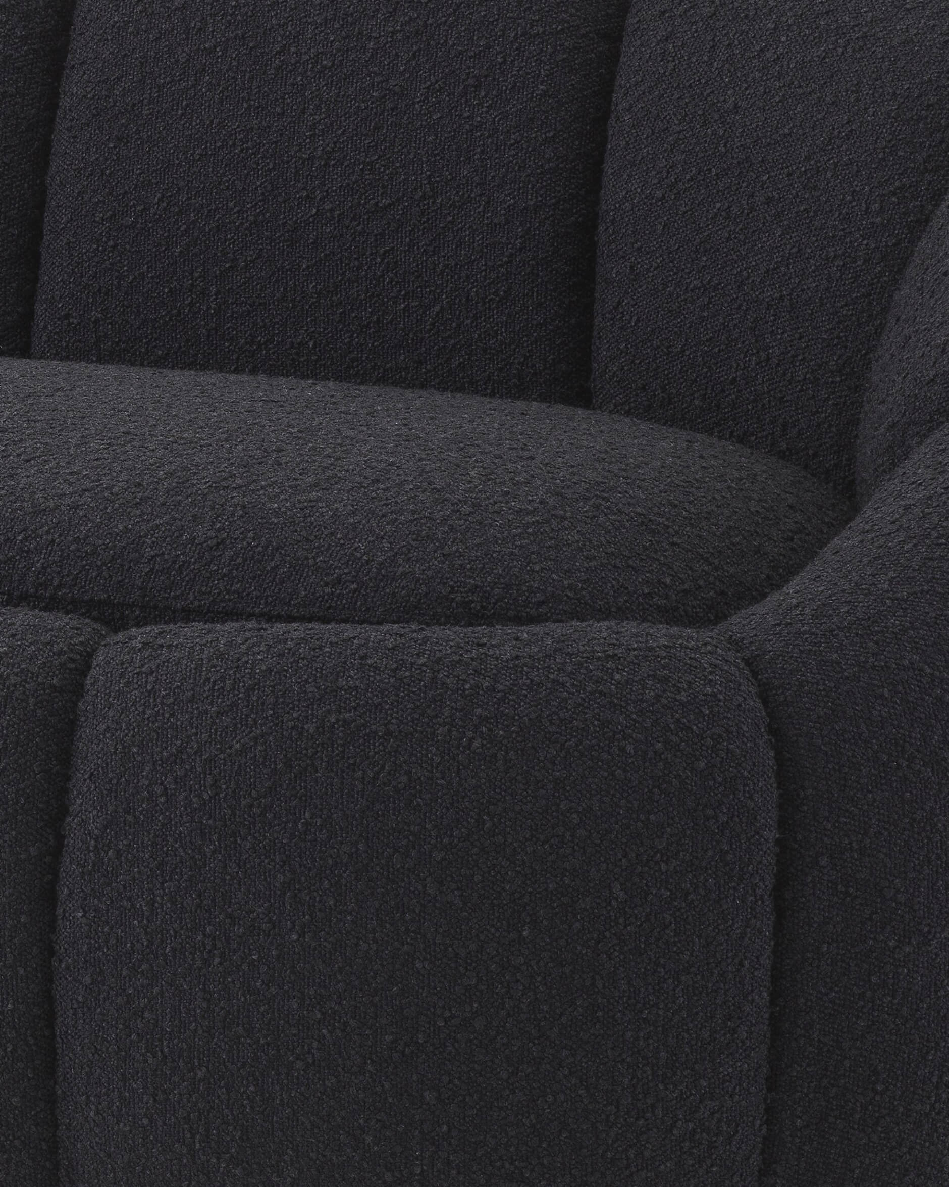 Inger soffa bouclé black