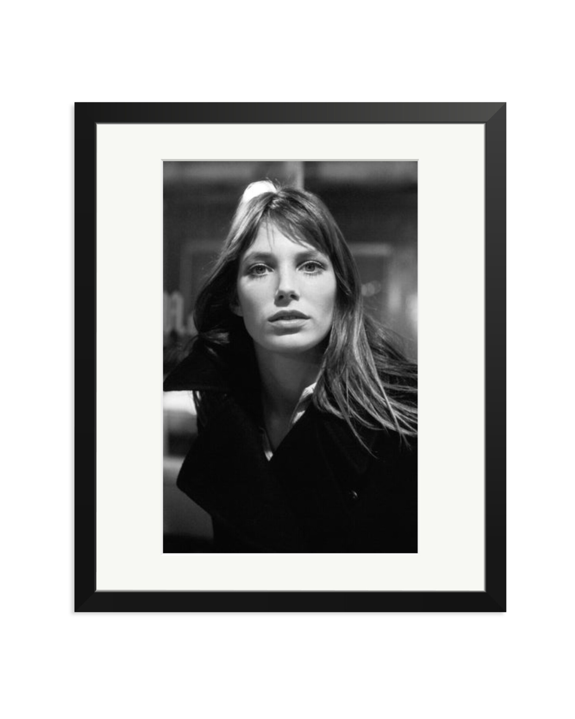 Jane in Paris, Black and White Black / Large