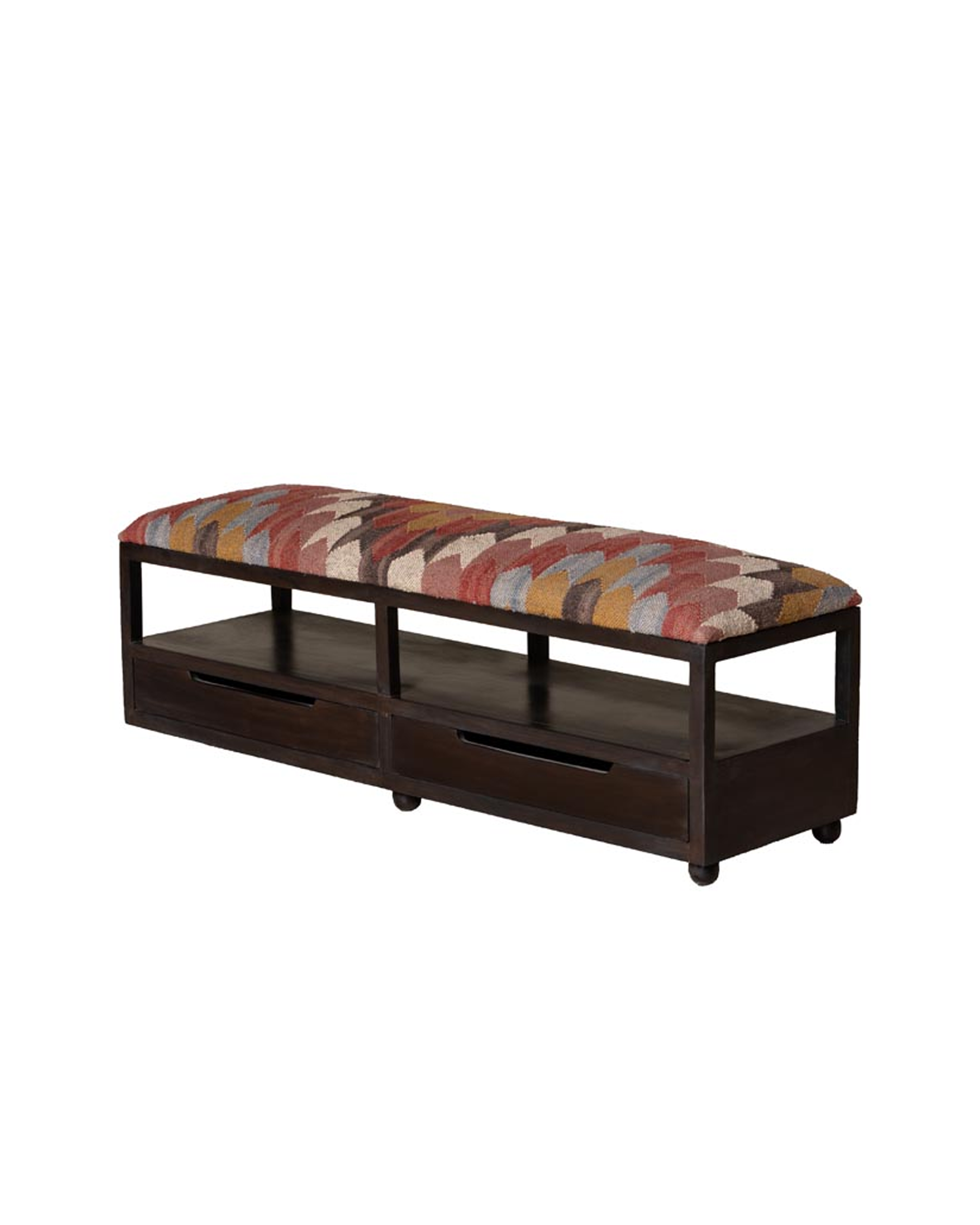 Waverly kilim storage bench