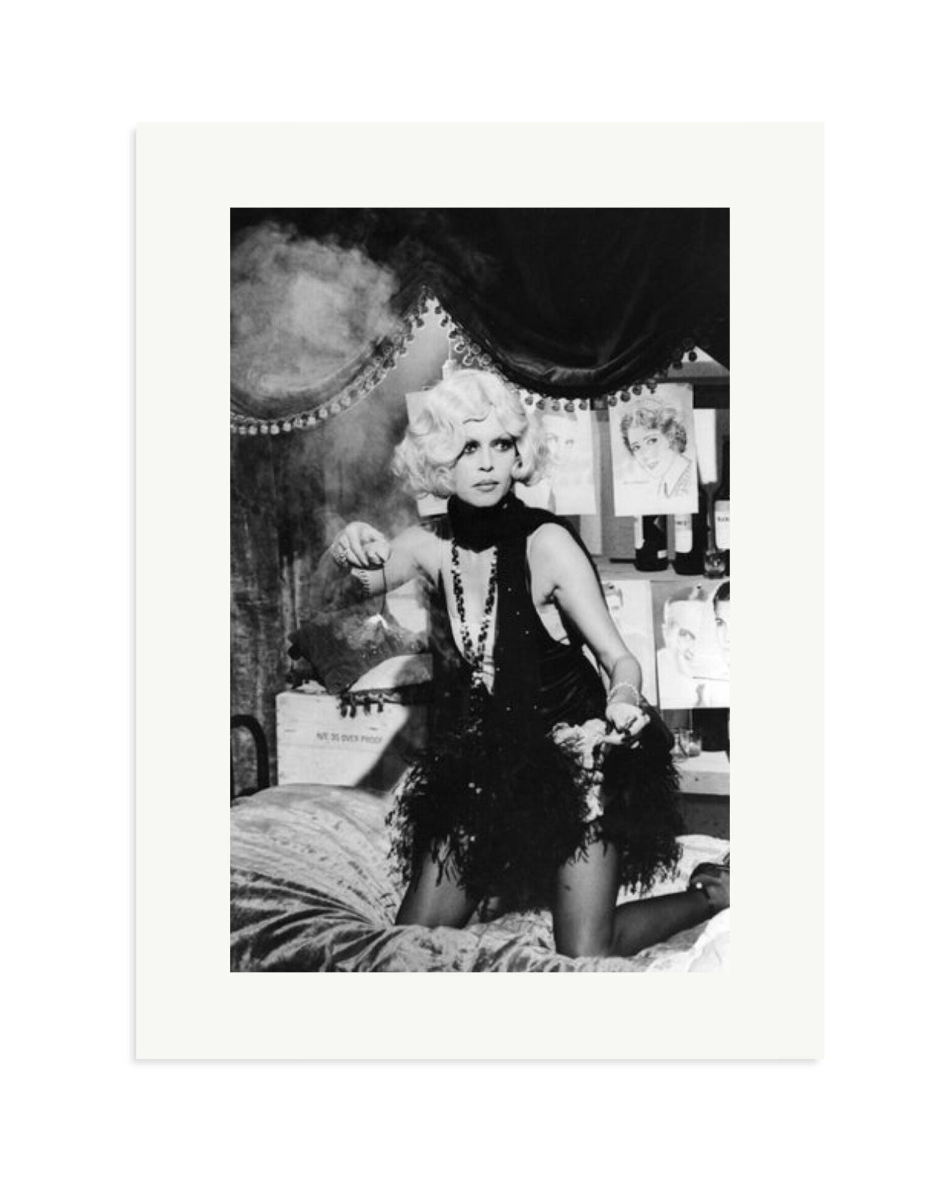 On the Set of "Boulevard Du Rhum" Print Only / XL