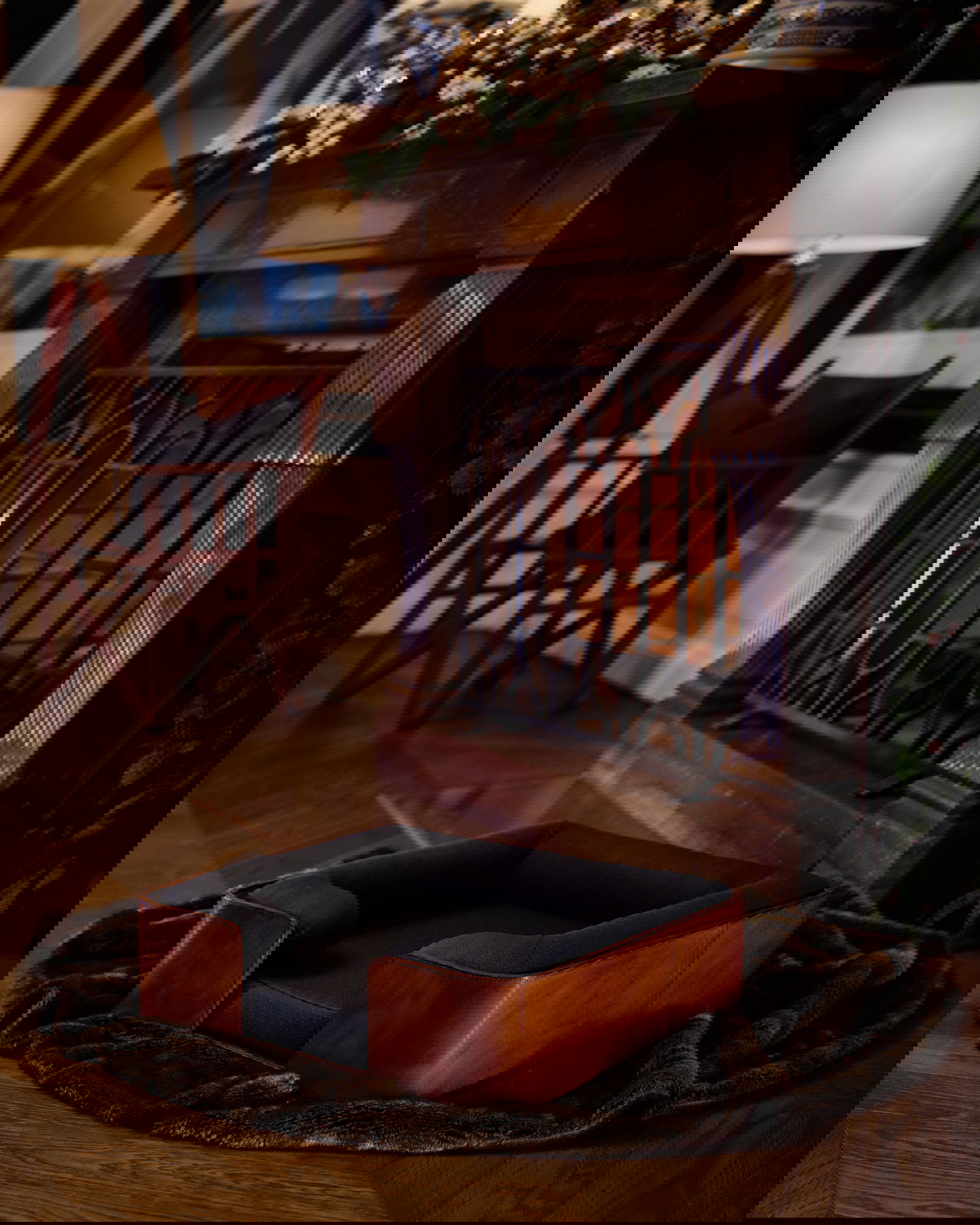 Kensington Dog Bed Seabreeze Indigo