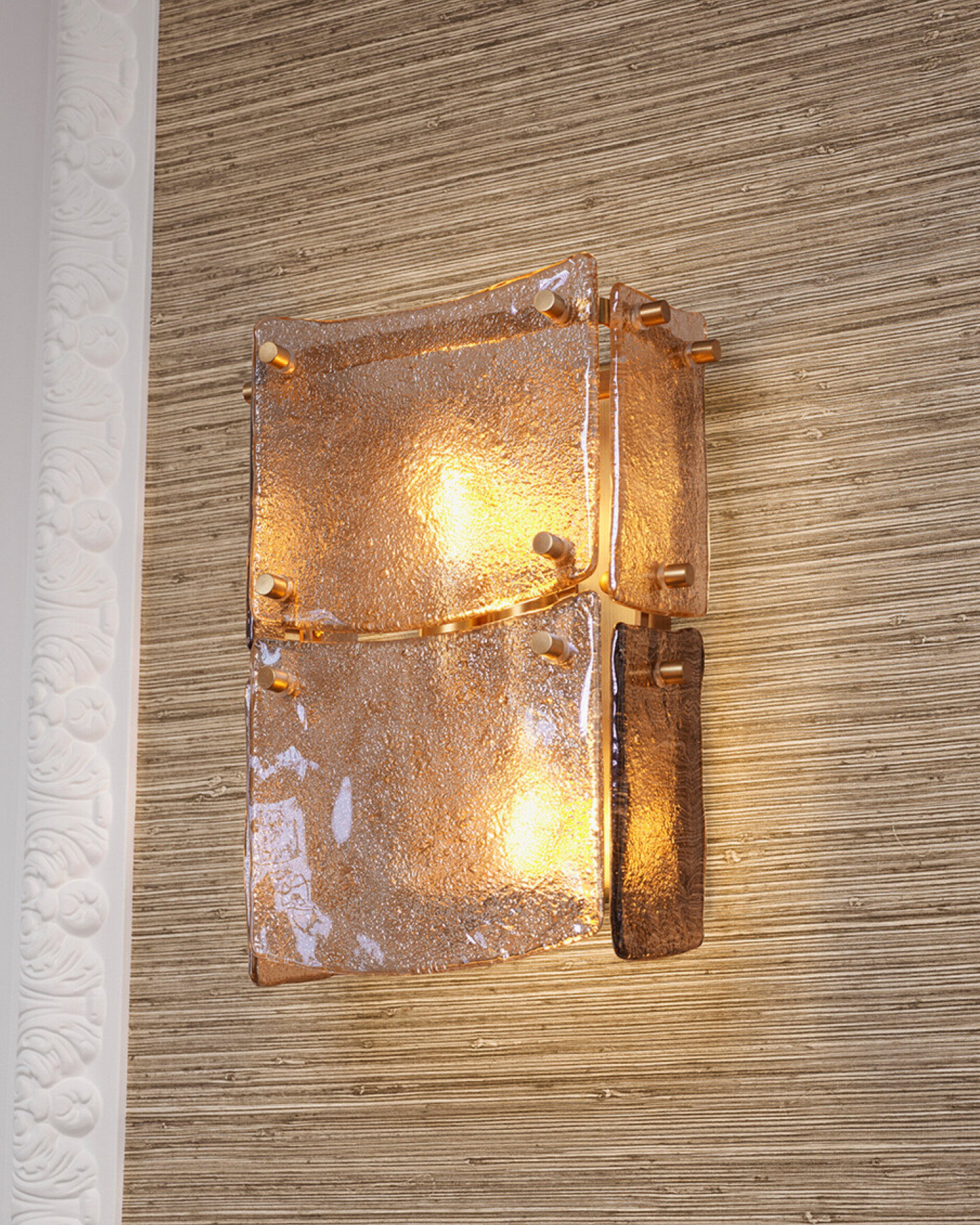 Laurent Wall Lamp Antique Brass