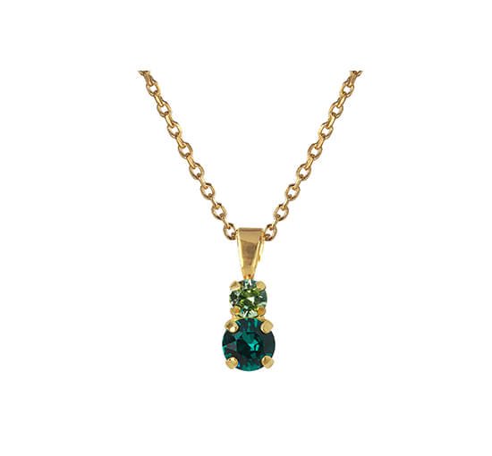 null - Leah Necklace Green Combo