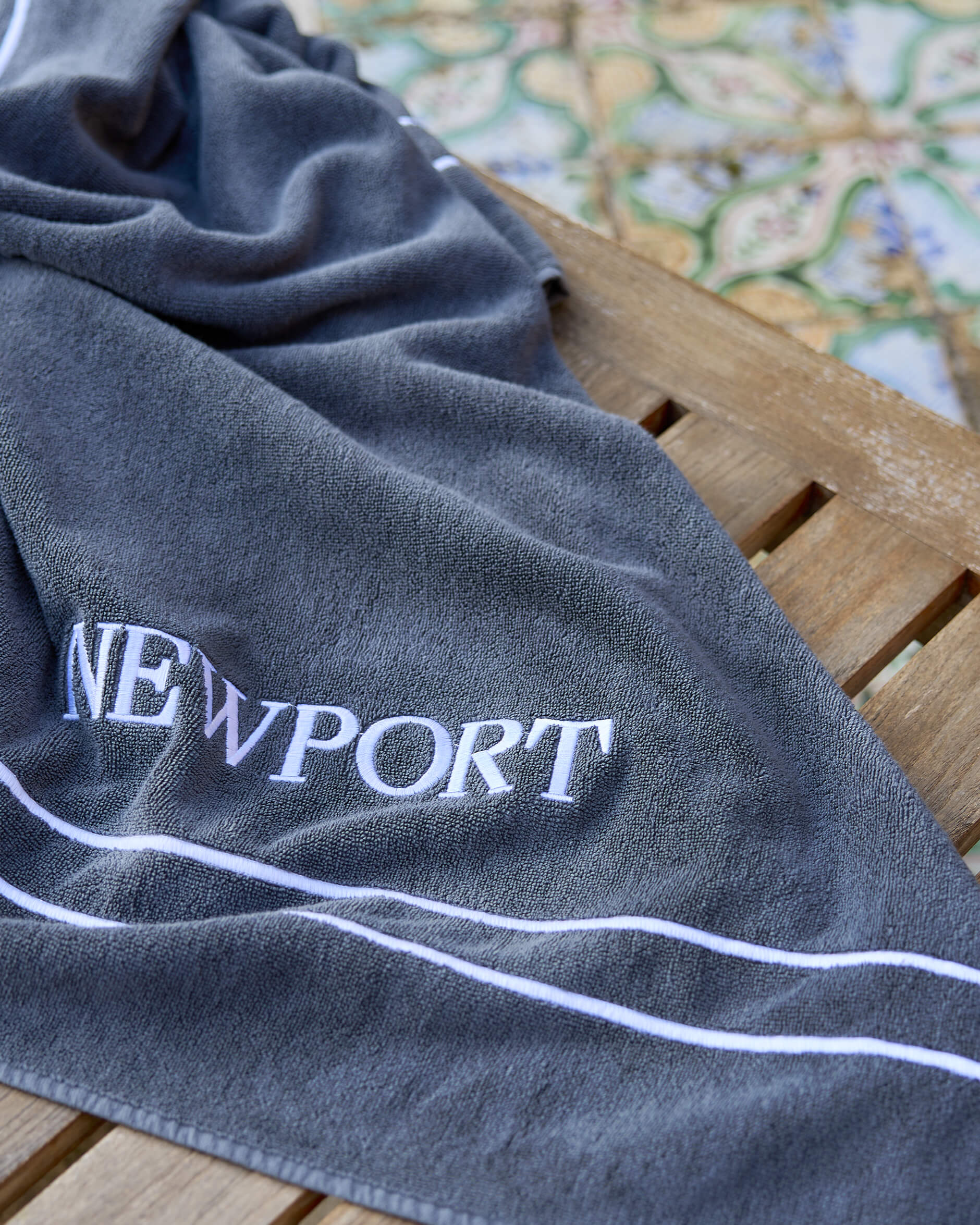 Capri strandhandduk grey