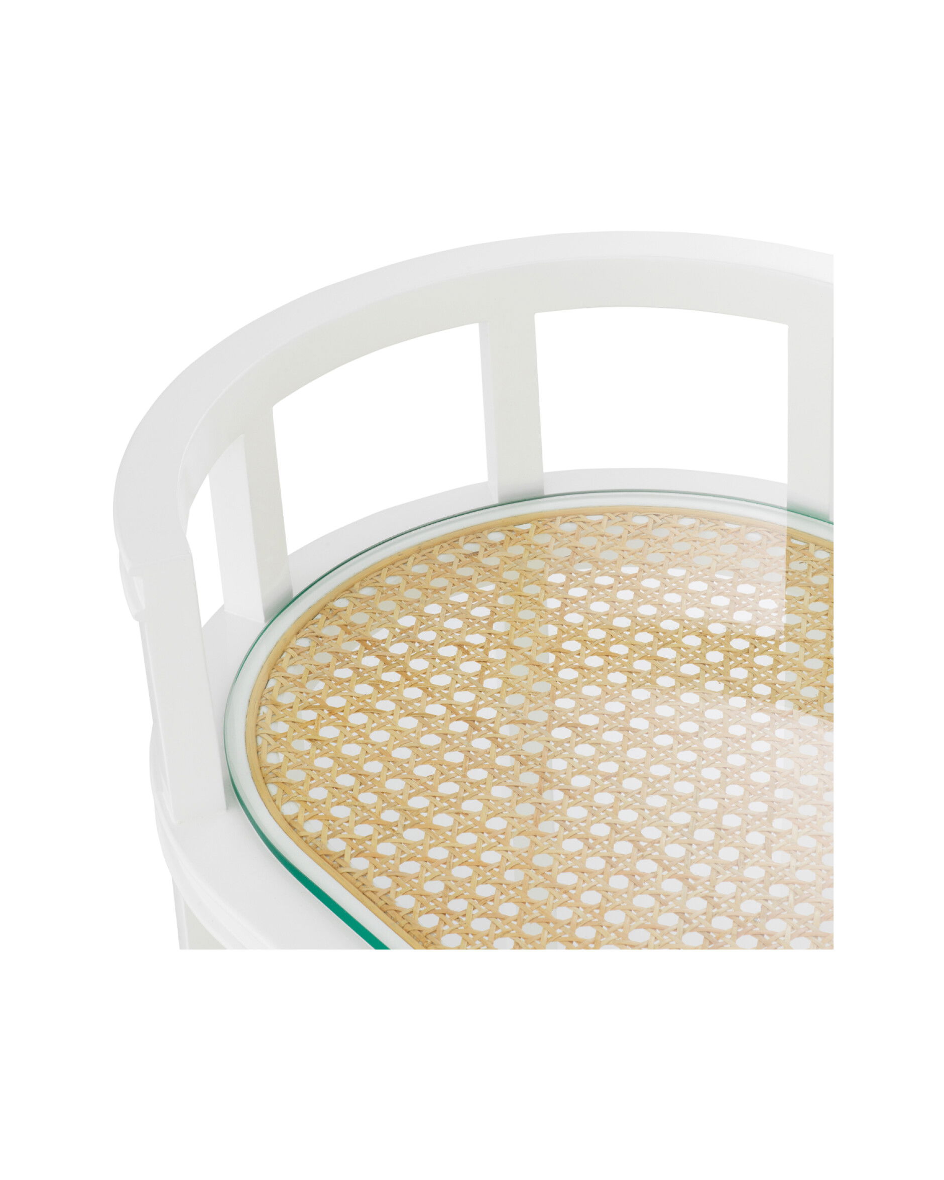 Bahamas drinkvagn piano white