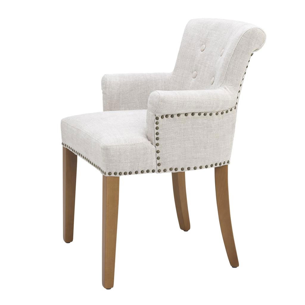 Key Largo Armchair Off-White Linen