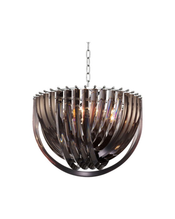 Murano takkrona smoke L