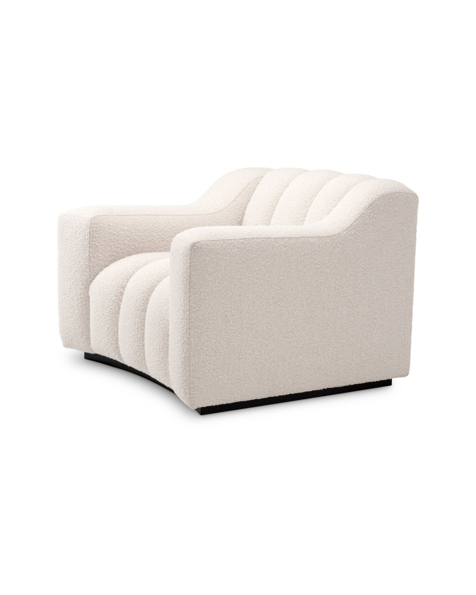 Kelly fauteuil bouclé cream