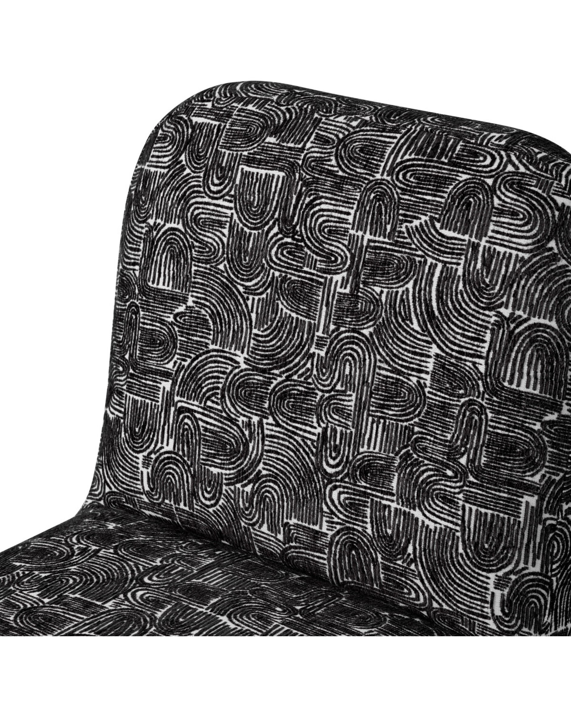 Magnus Esszimmerstuhl Solent schwarz weiß