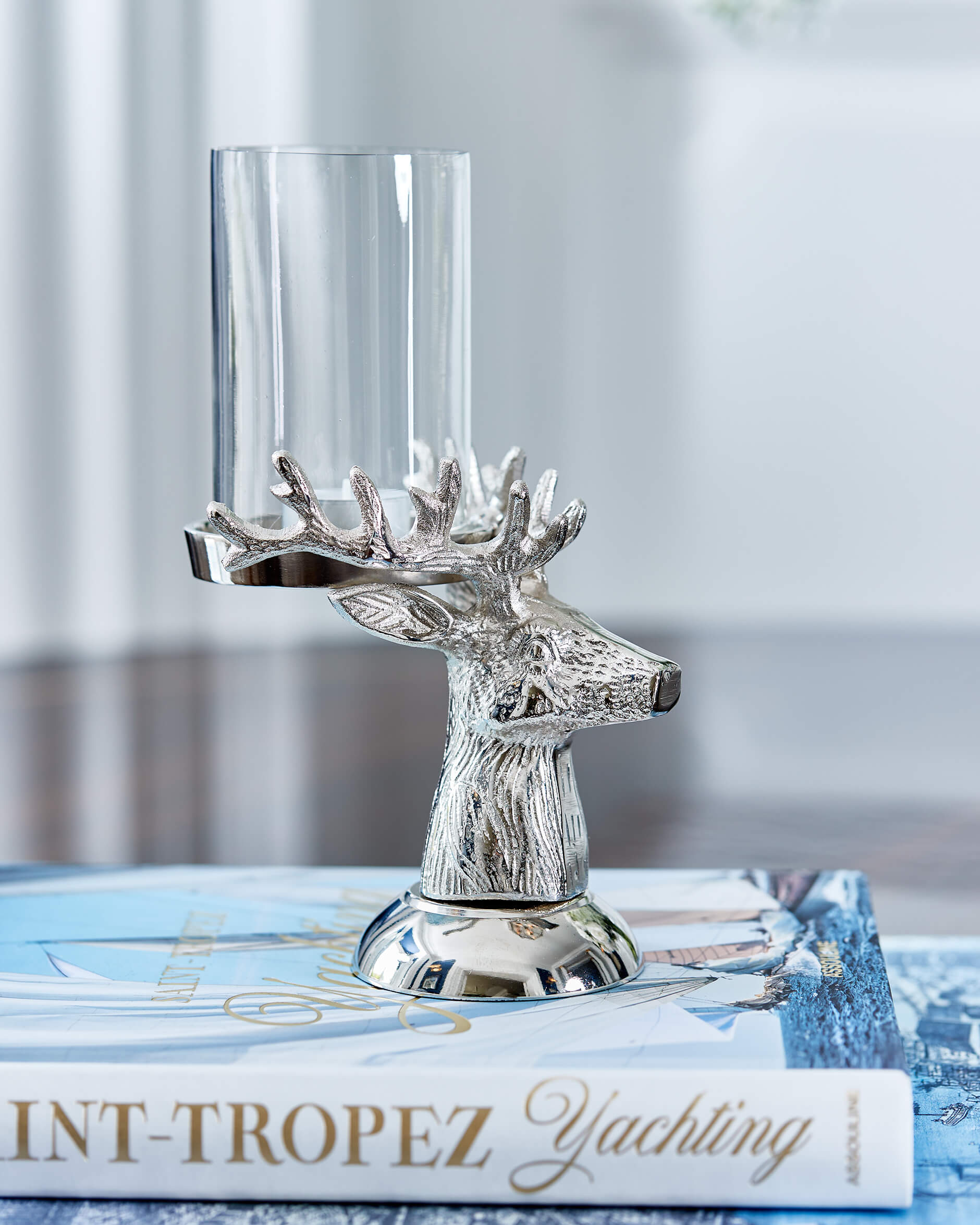 Hjort ljushållare L