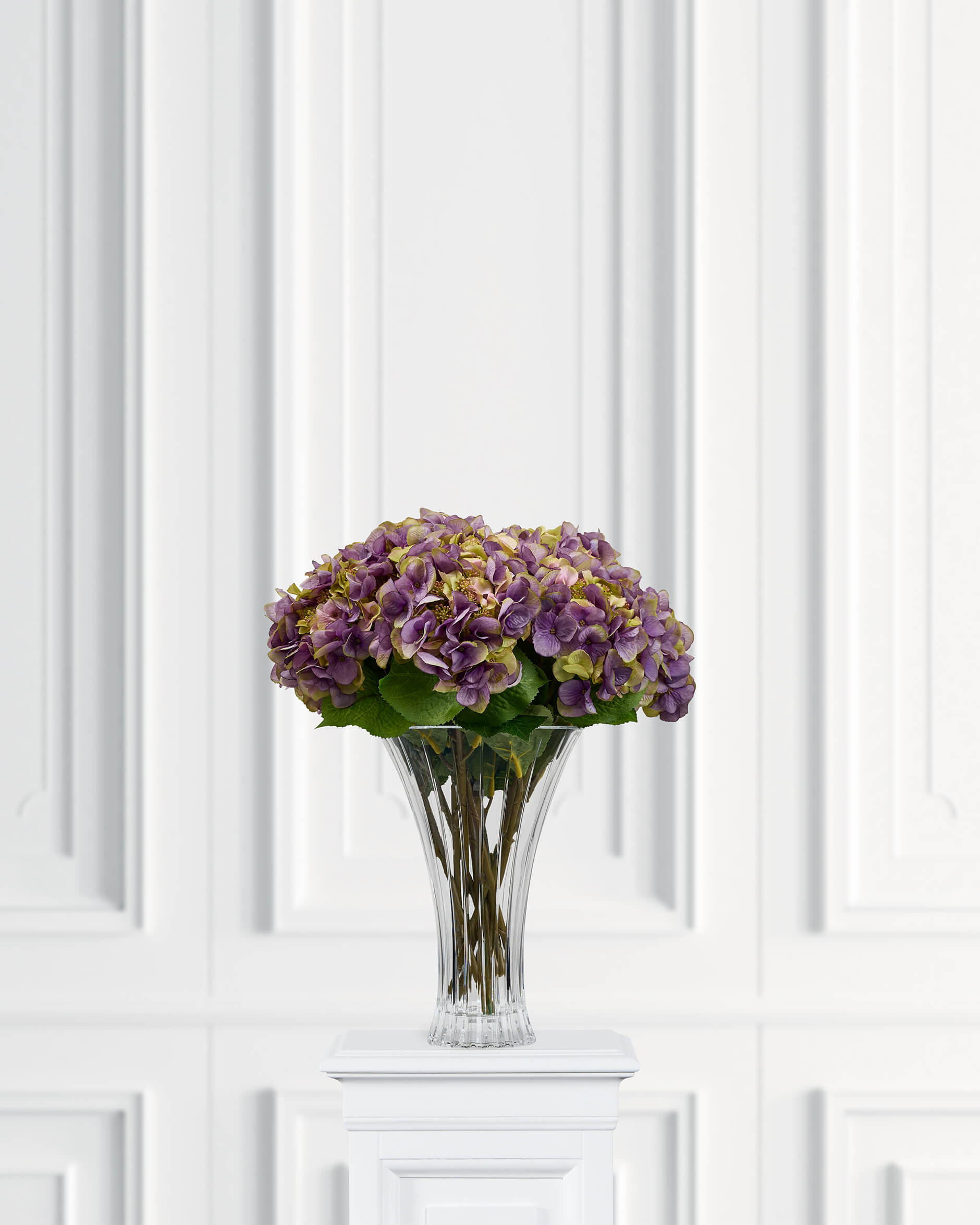 Hortensia snittblomma lila