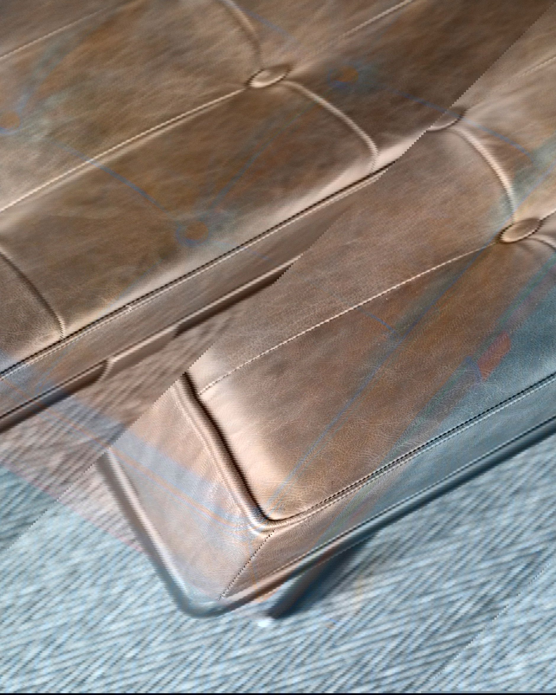 Princetown skinnbänk brun