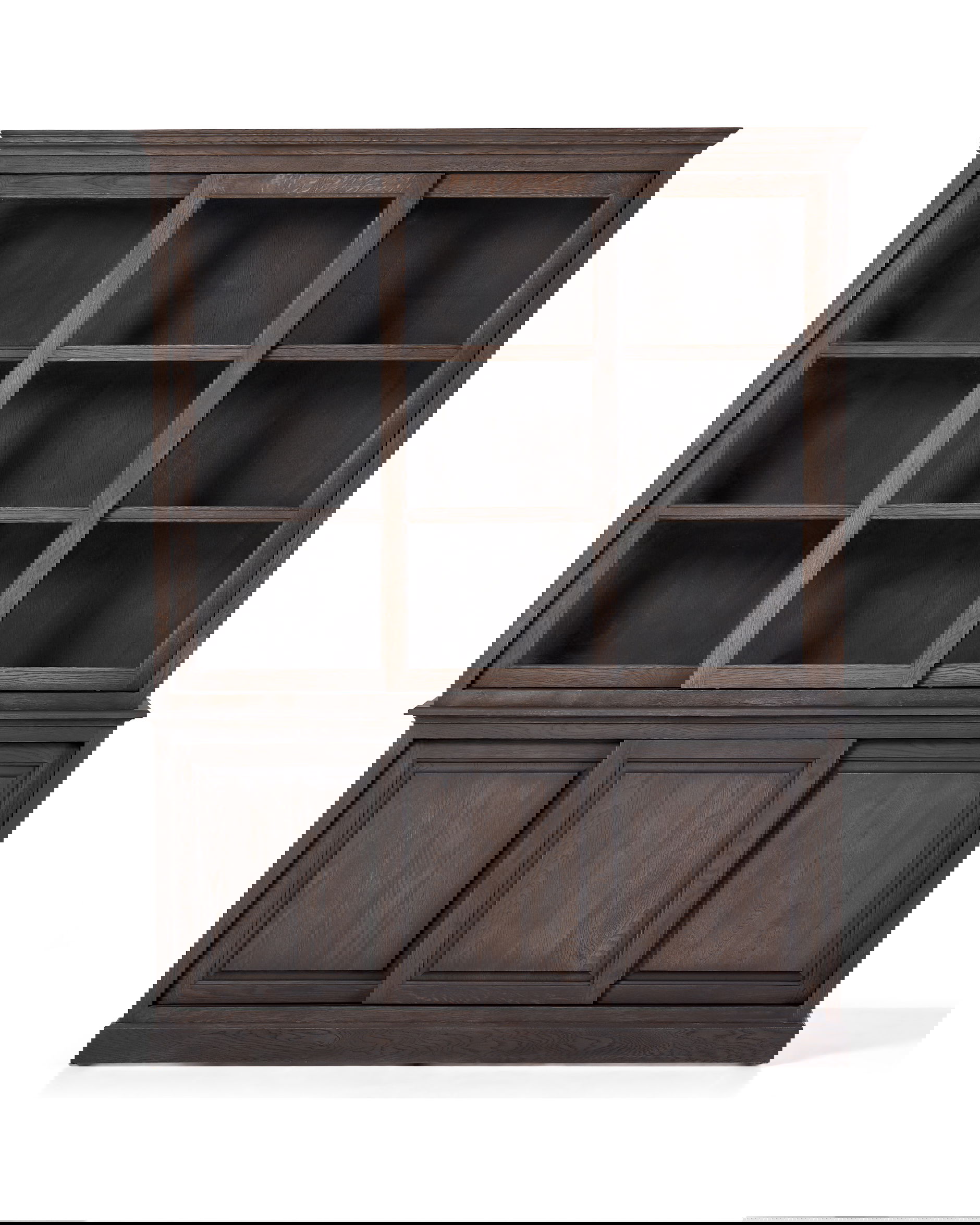 Assonet vitrinskåp mountain wenge