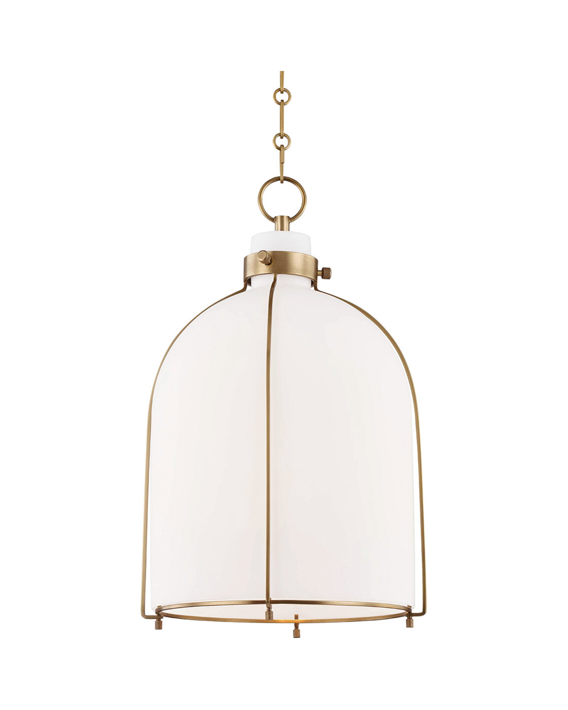 Eldridge Pendant Aged Brass