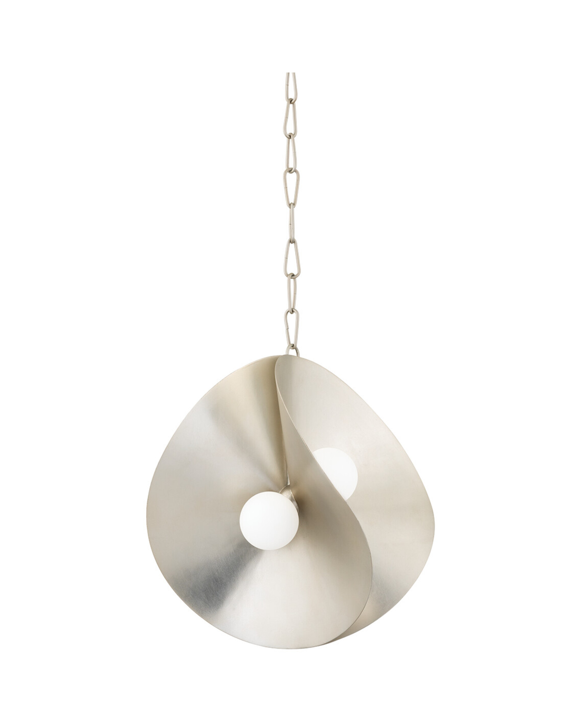 Peony taklampa silver