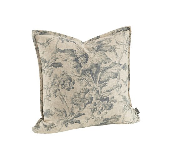 Grey - Southern Beauty Cushion Cover Grey