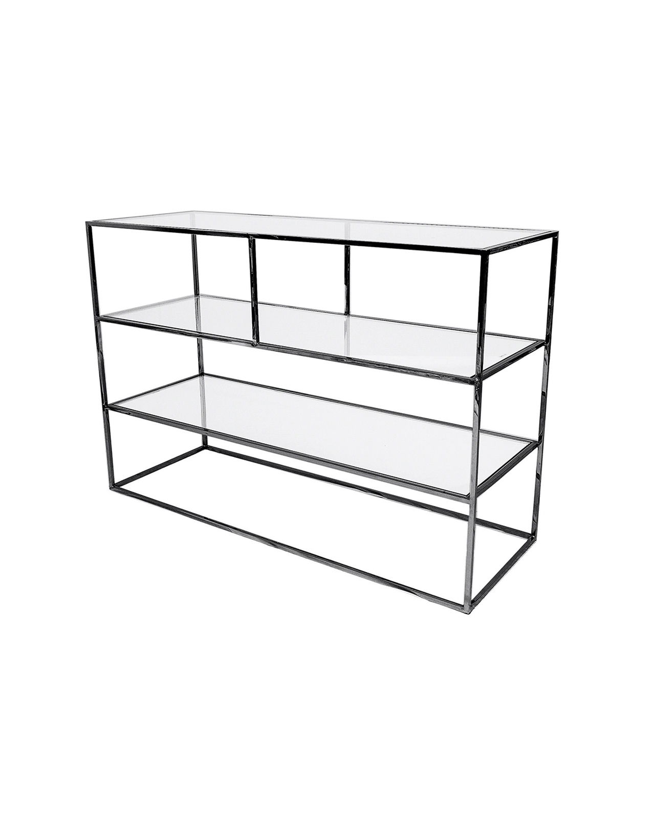 Shelby konsolbord svart krom