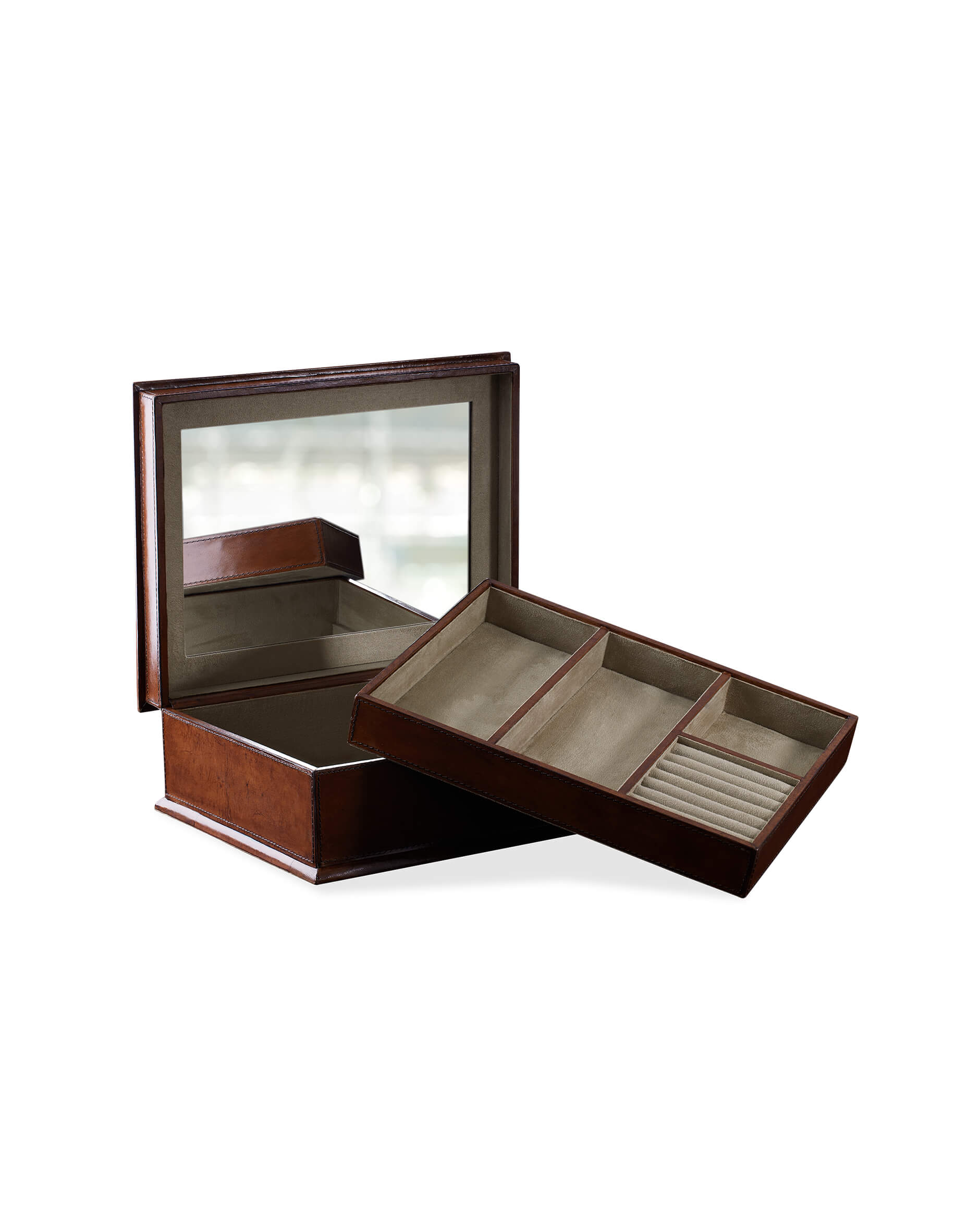 Kensington smyckeskrin läder