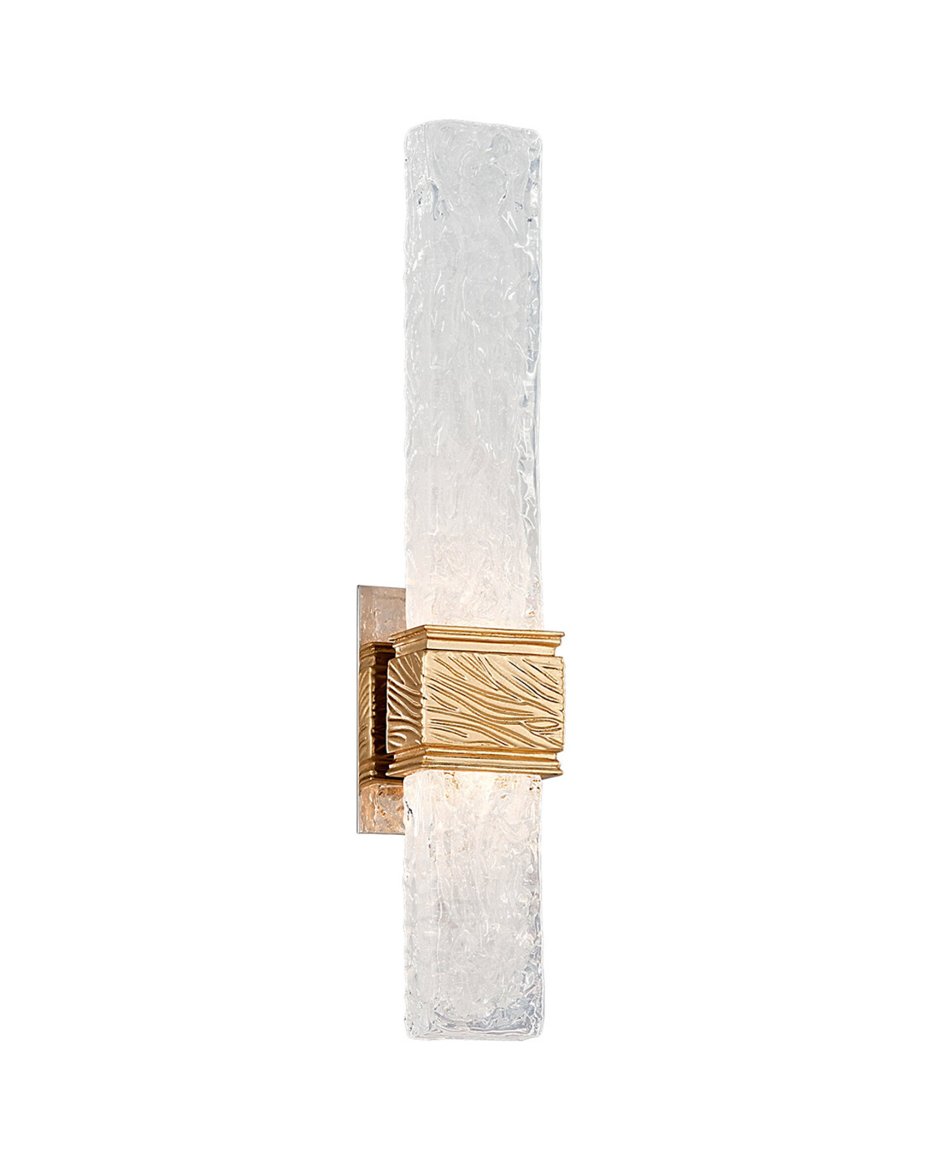 Freeze vegglampe gull