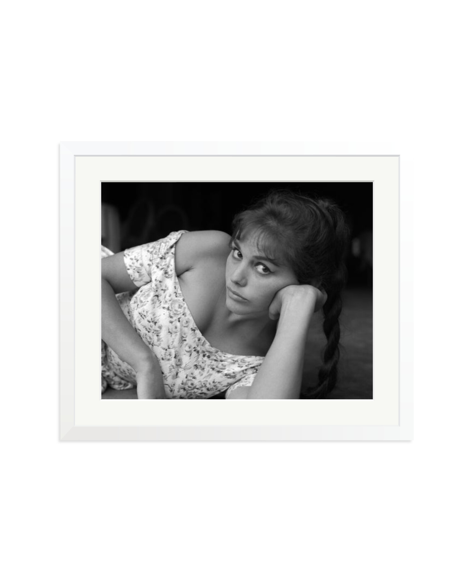 Cardinale Floral Dress Portrait White / Large