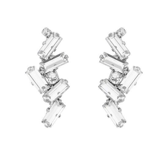 null - Nina earrings øreringe rhodium
