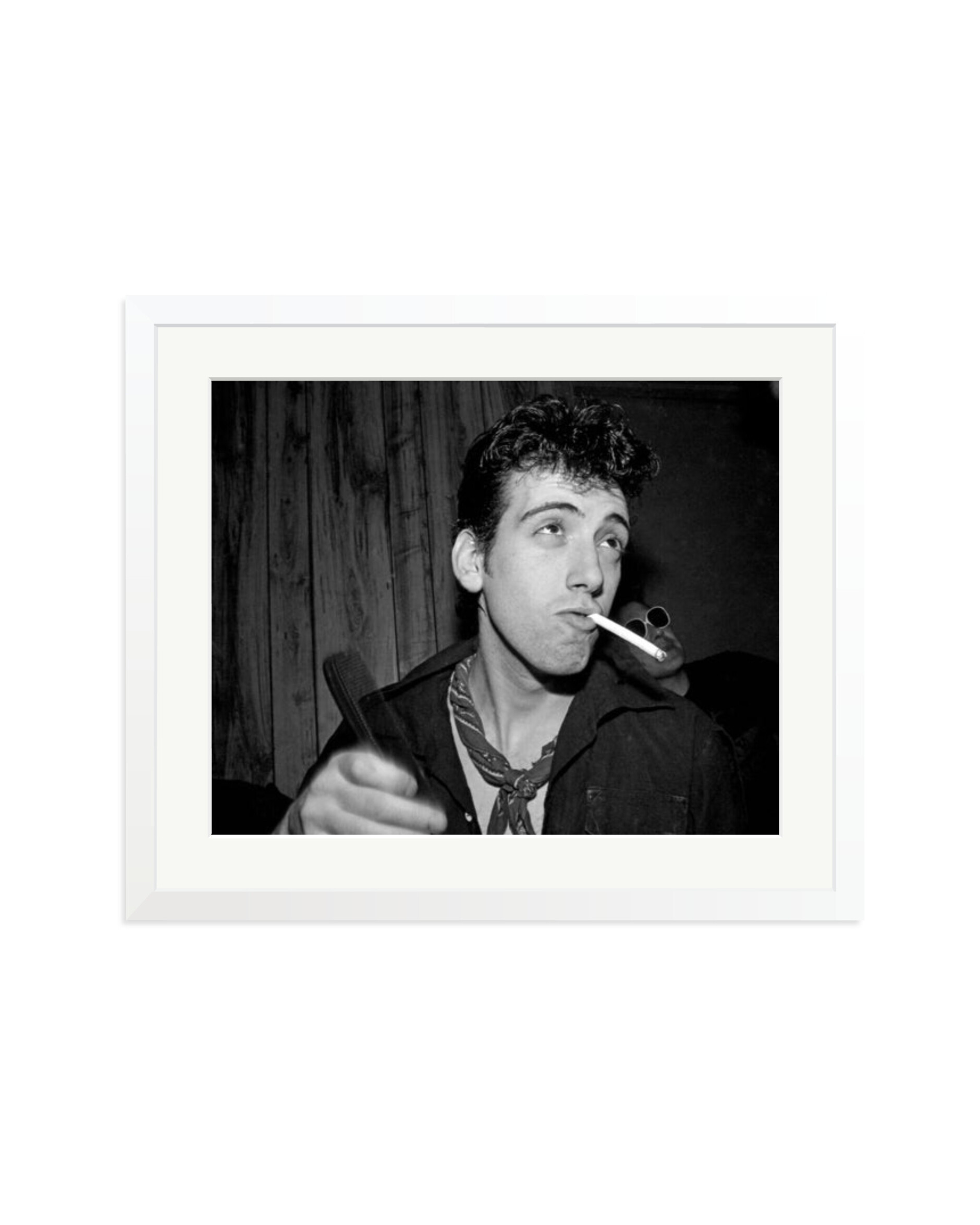 Mick Jones of The Clash Backstage 1979 White / Large