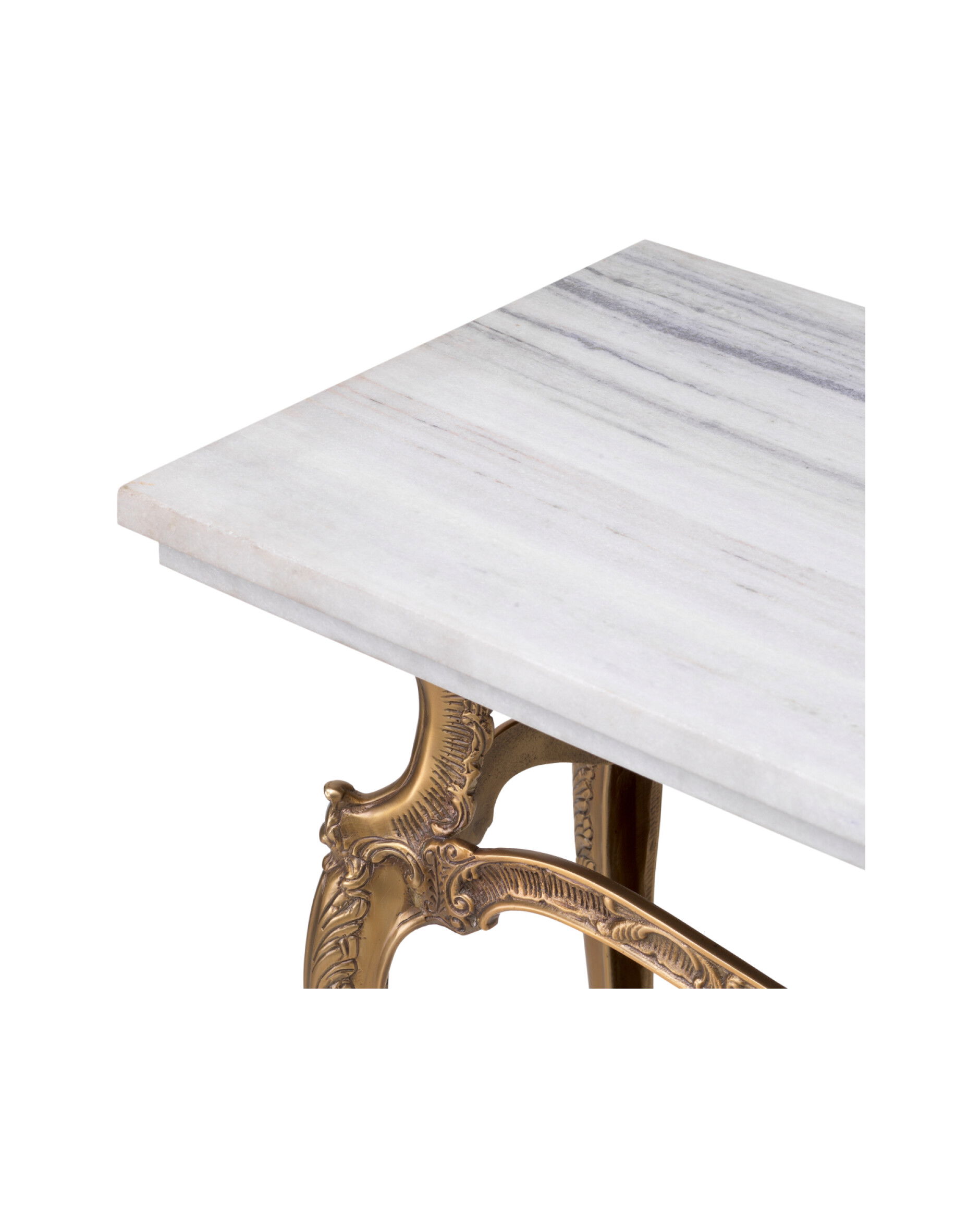 Fabiola Console Table Vintage Brass