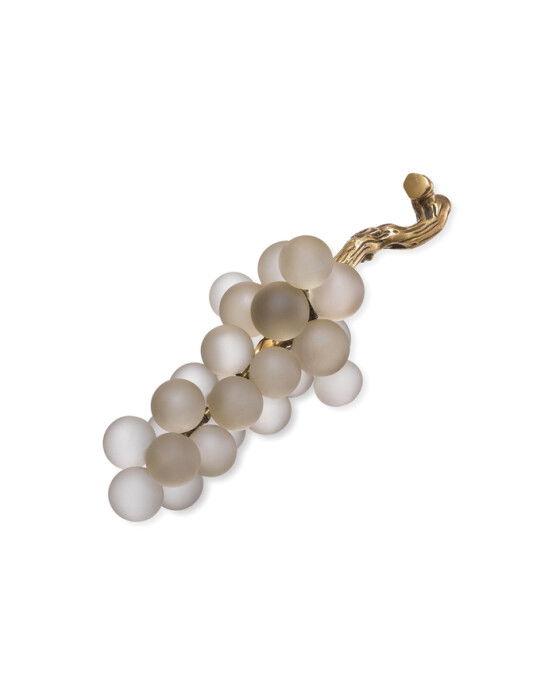 French Grapes dekorasjon hvit