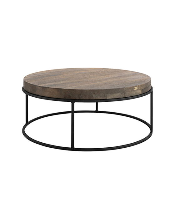 carlisle soffbord silver back ø90cm