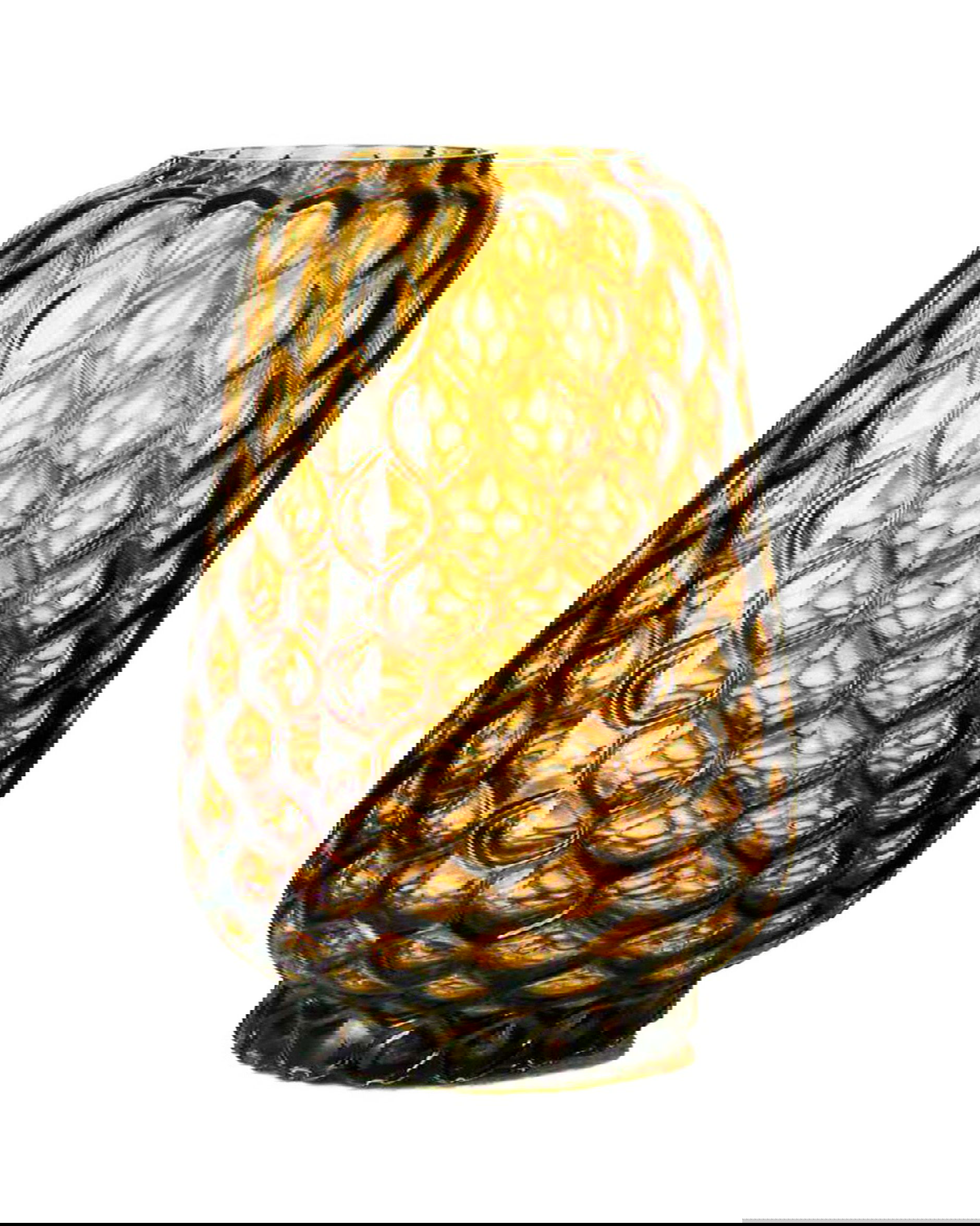 Mercer Glasvase amber