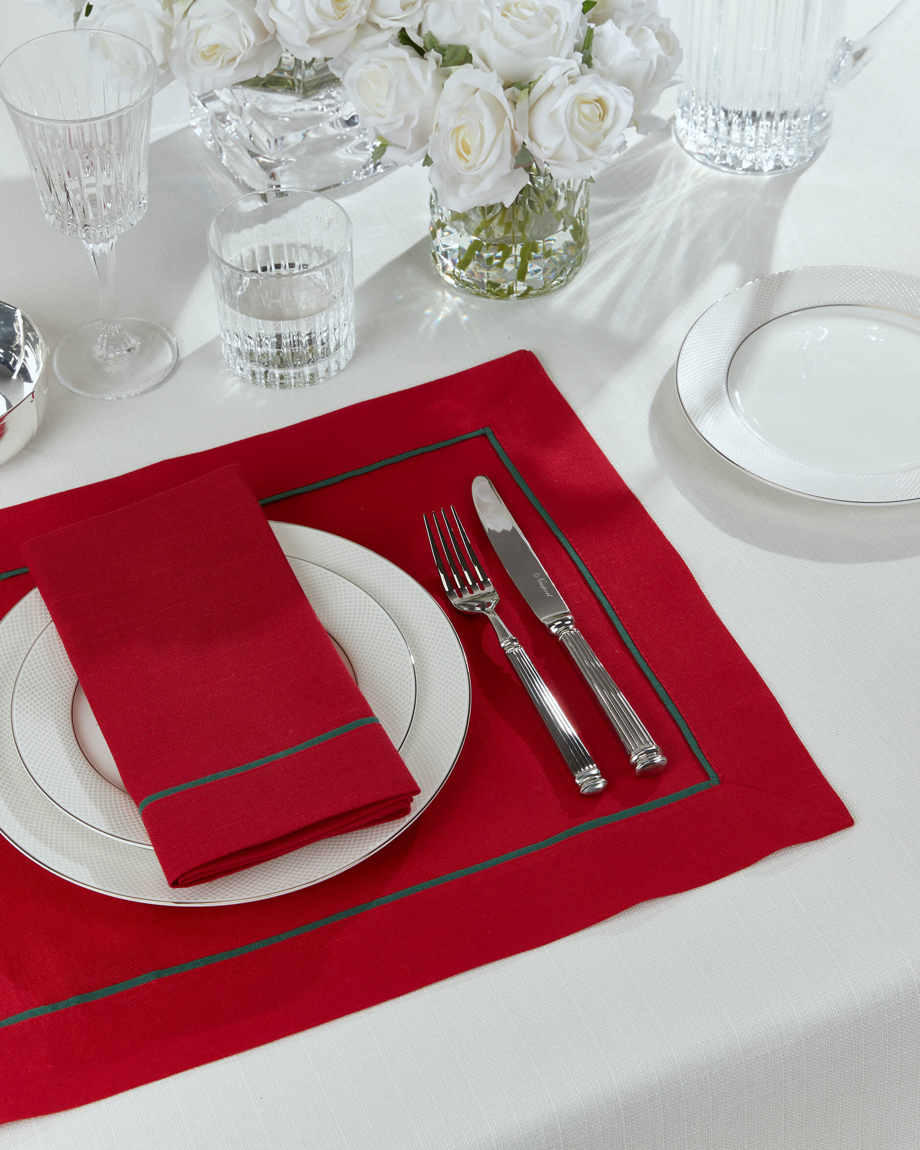 Castleford bordstablett röd