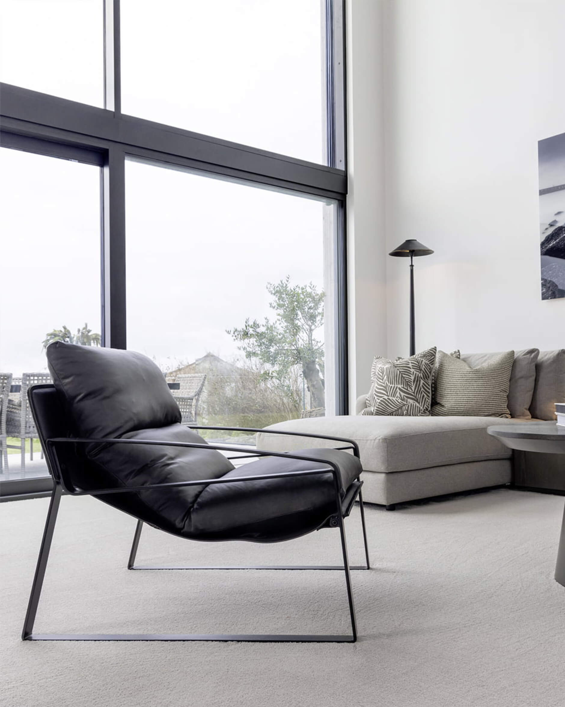 Hillsdale fåtölj titanic anthracite