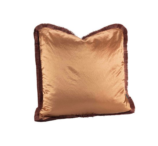 Terra - Dorsia cushion cover fringe taupe