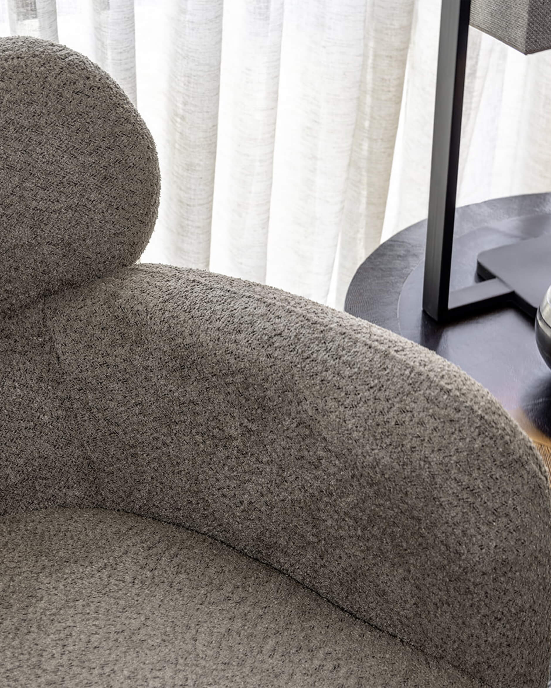 Bonn fåtölj story brown